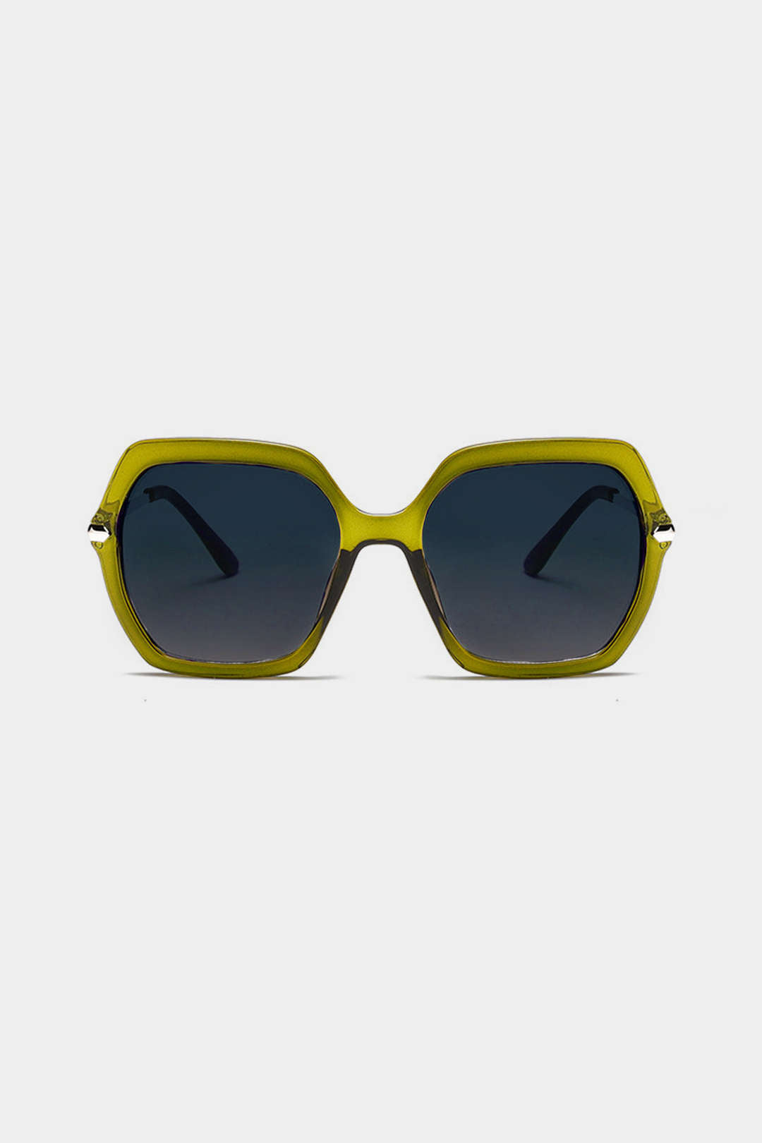 Polygonal Frame Sunglasses