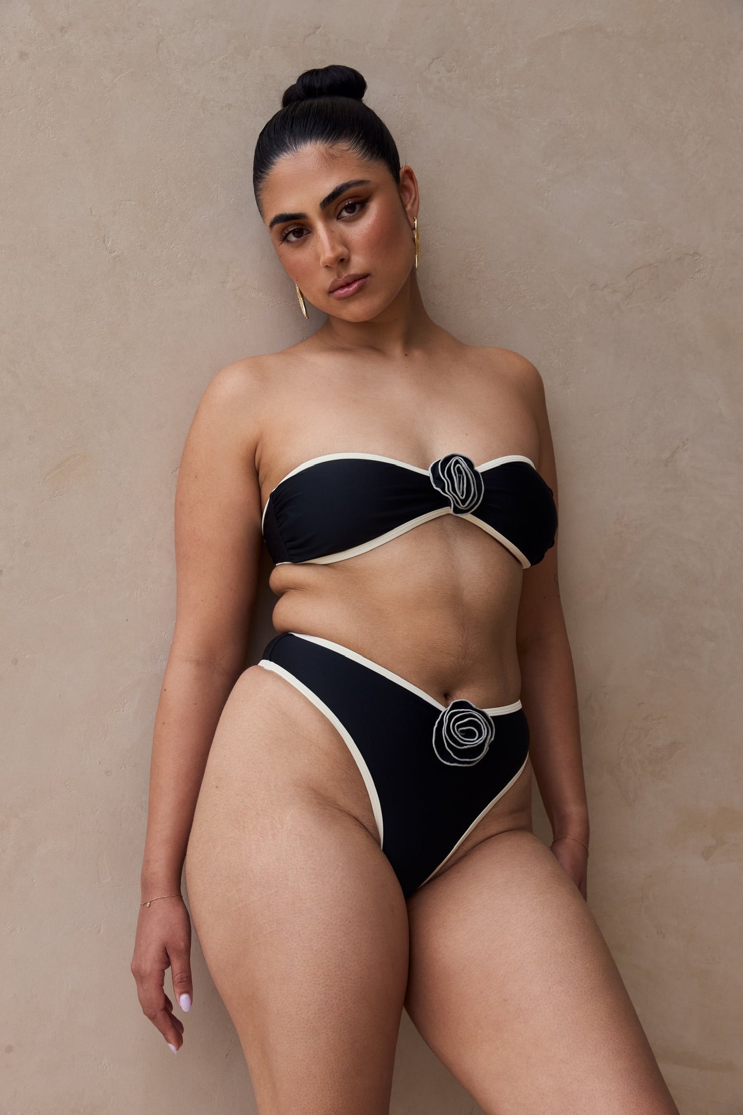 Cora | Bikini Top - Black