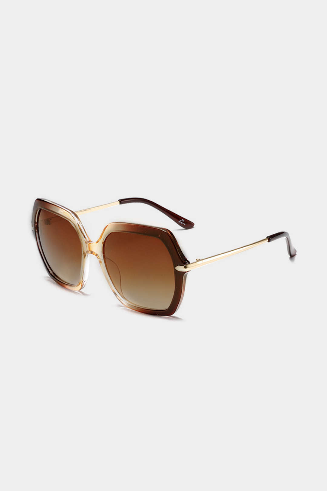 Polygonal Frame Sunglasses