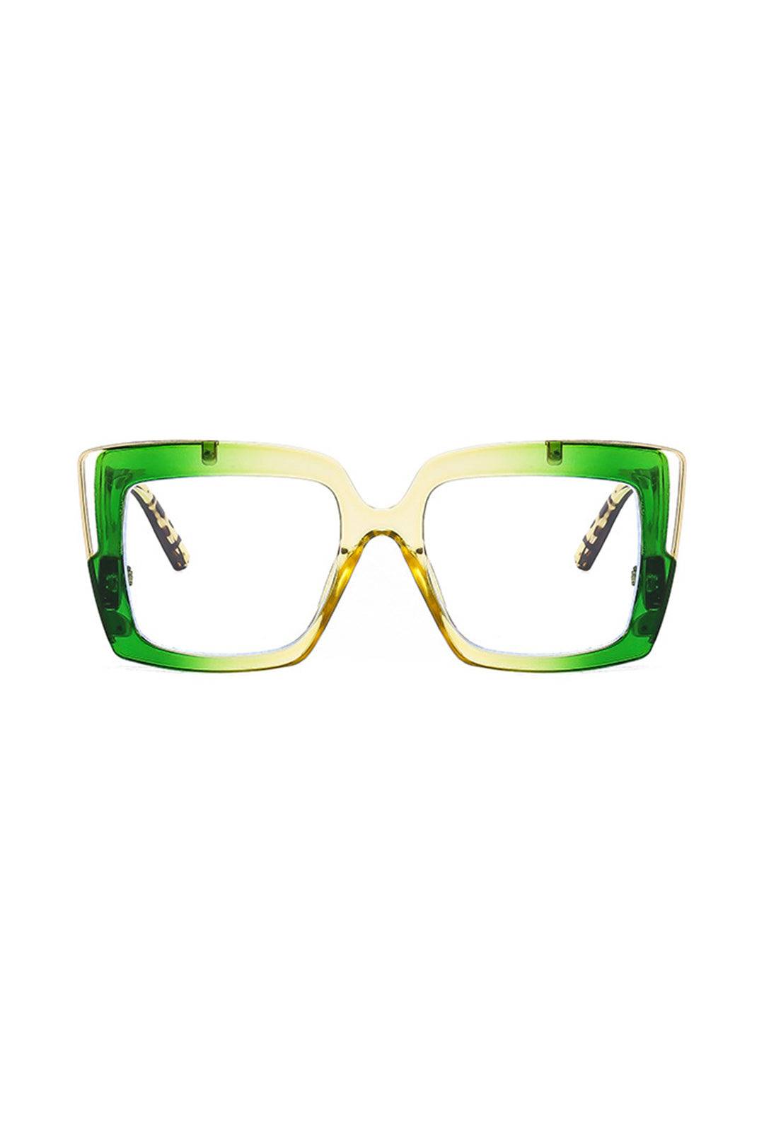 Ombre Square Frame Sunglasses