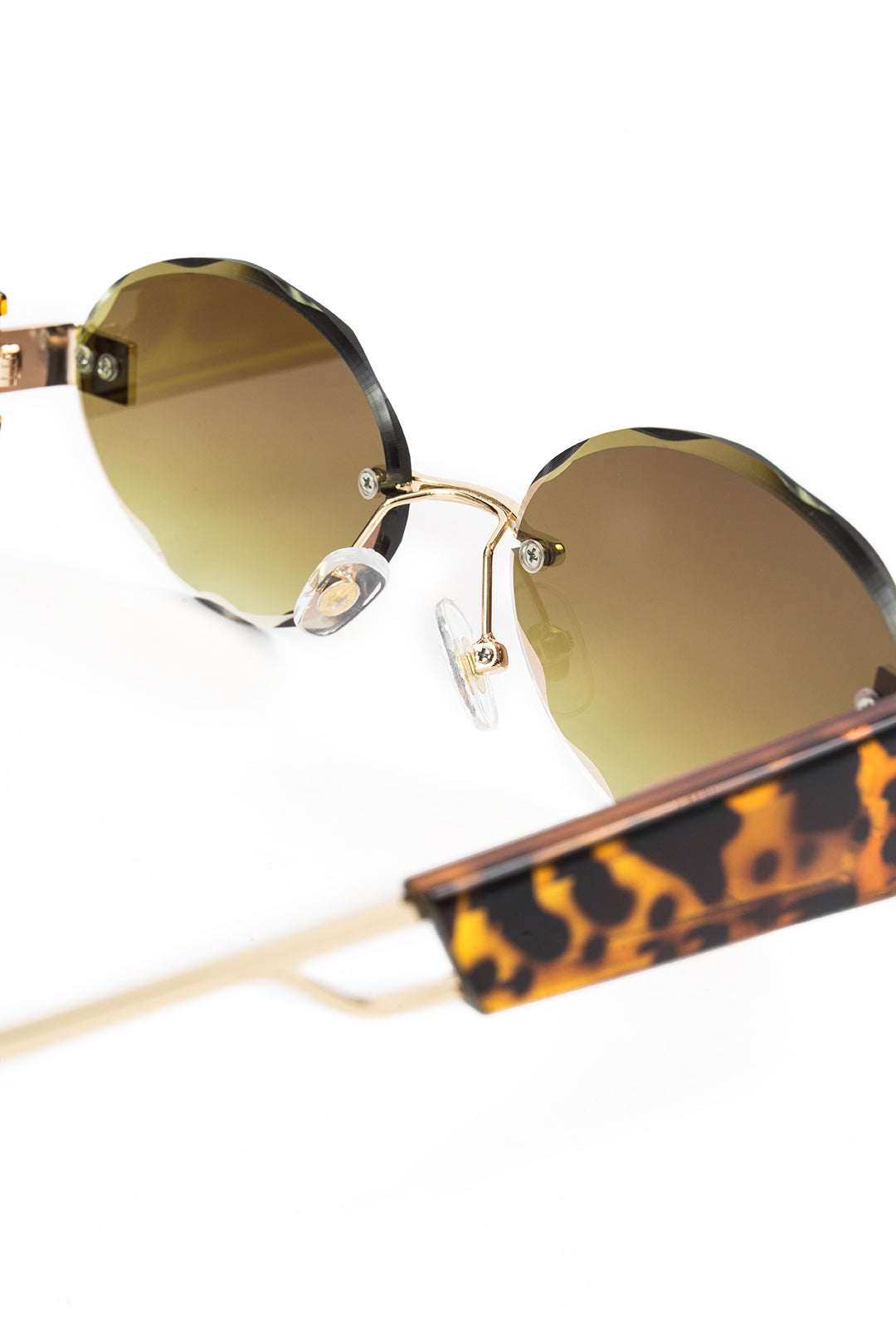 Metal Oval Sunglasses