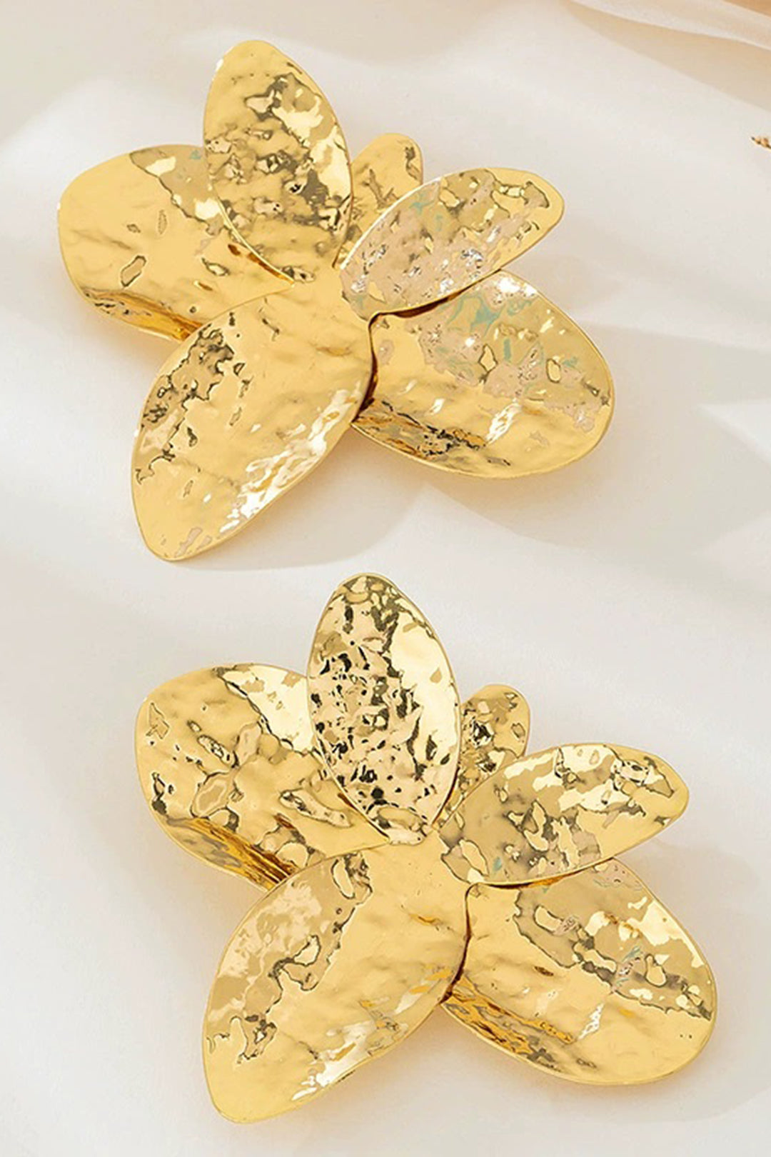 Metal Exaggerated Irregular Earrings