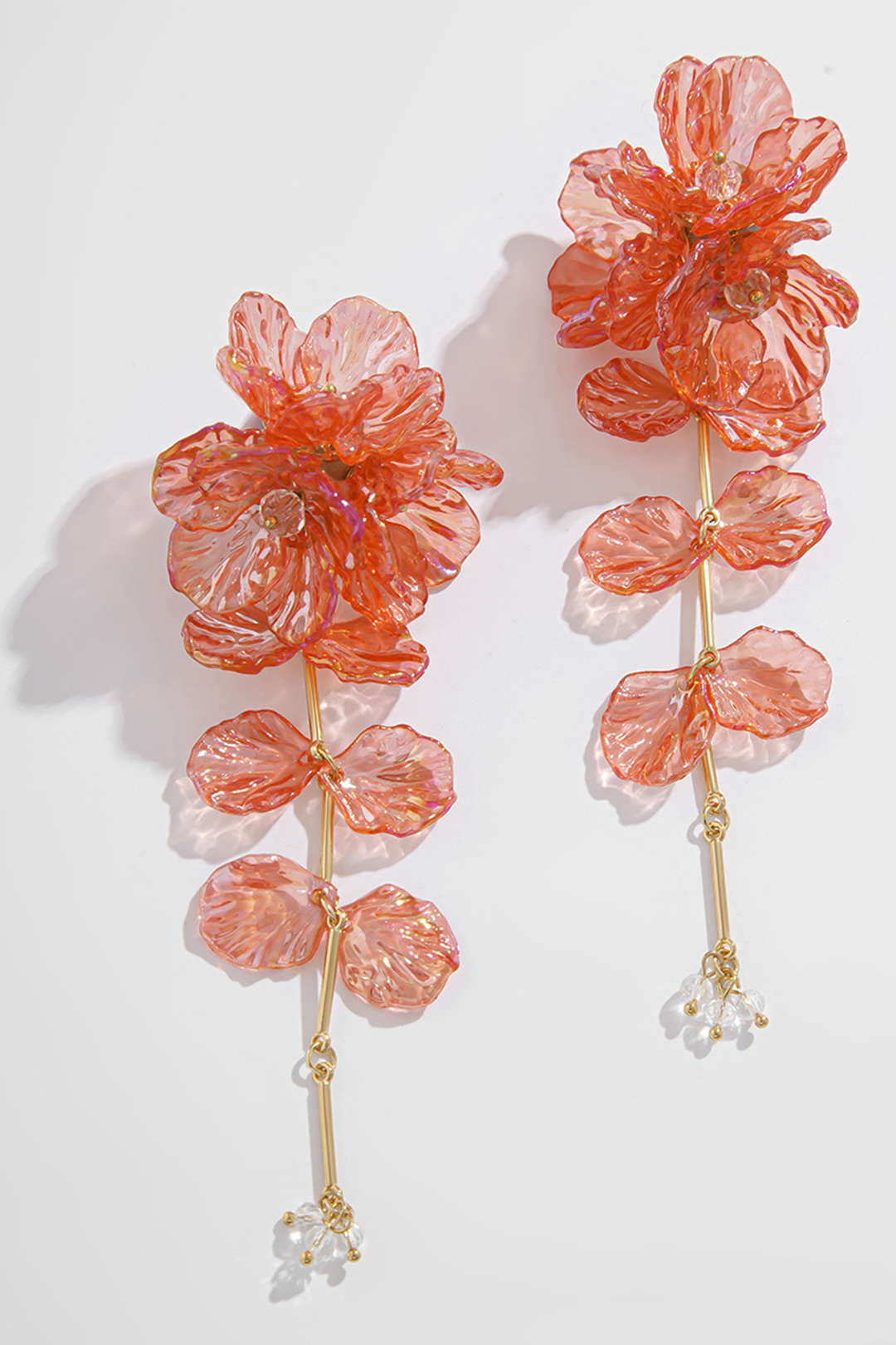Floral Tassel Earrings