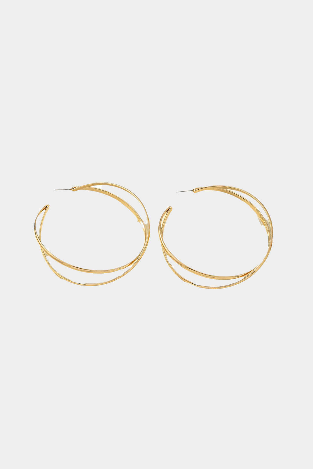 Metal Round Earrings