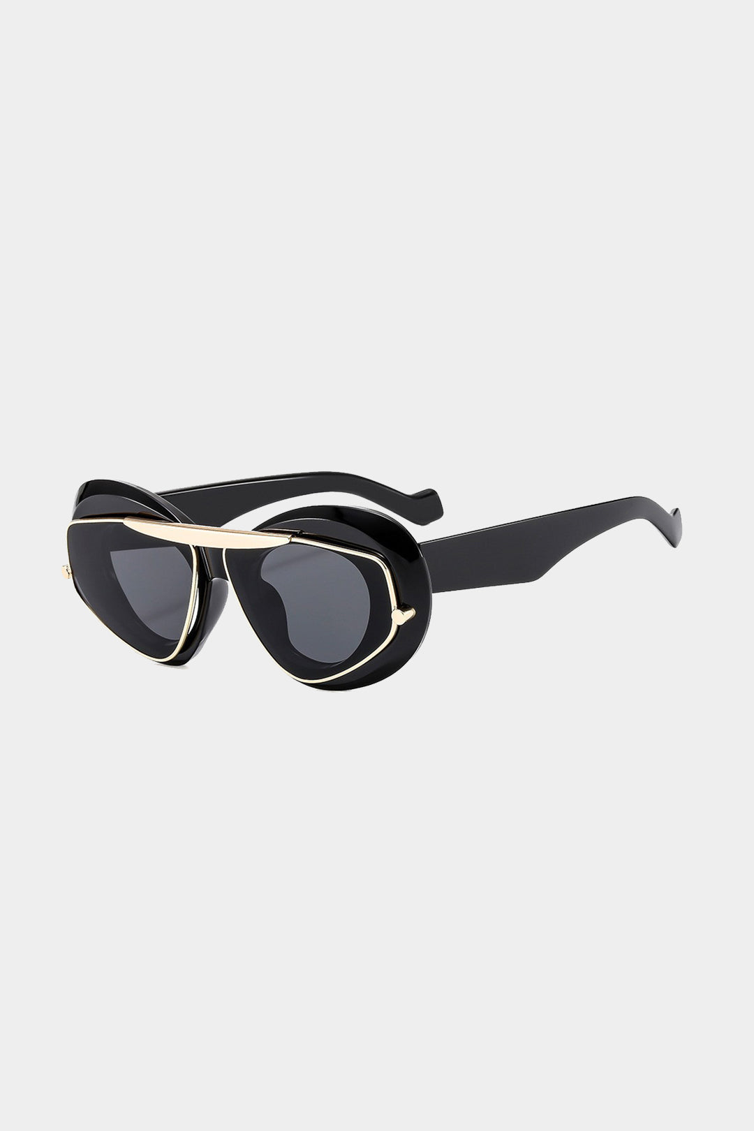 Cat-Eye Frame Sunglasses