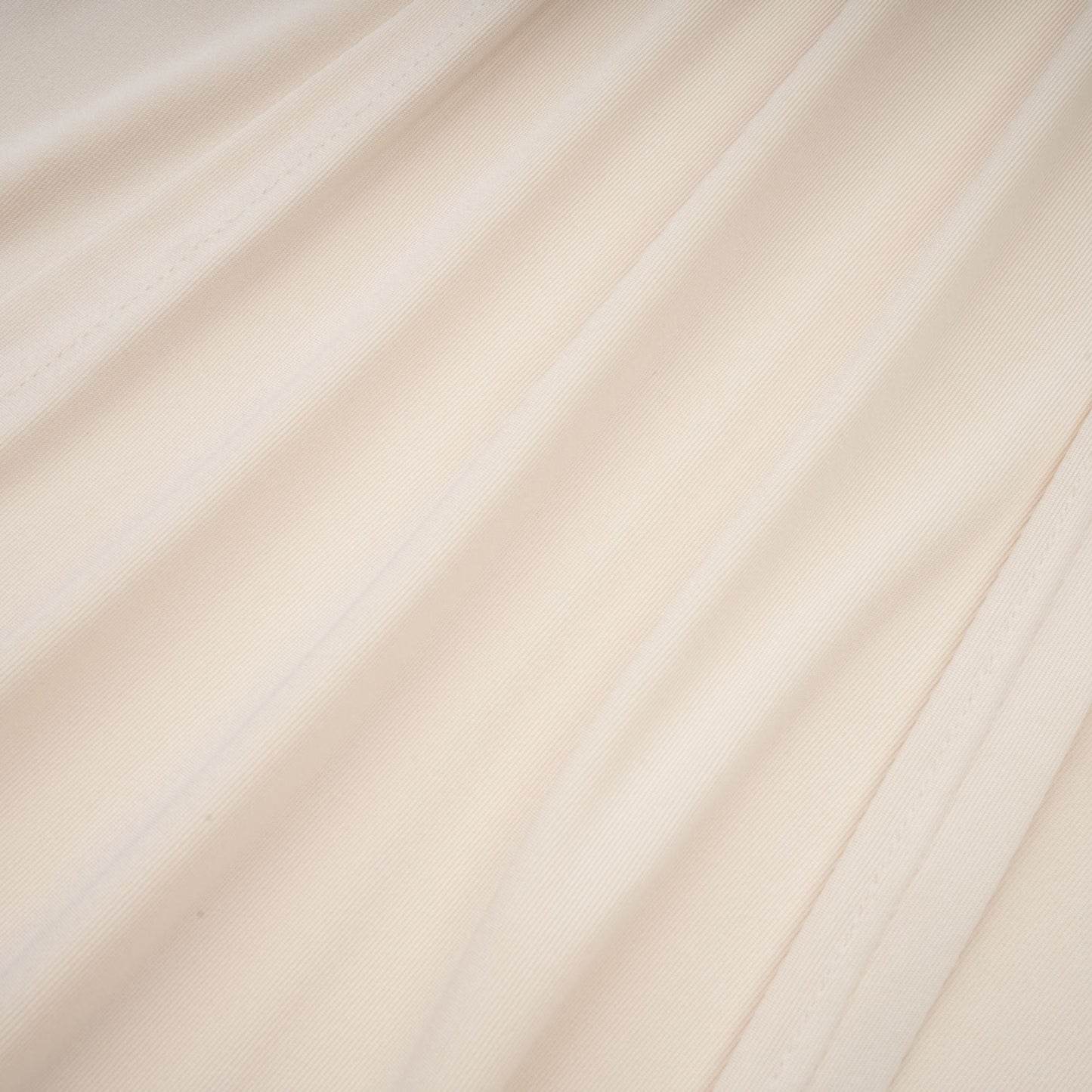 Géraldine white deep V-neck draped maxi dress