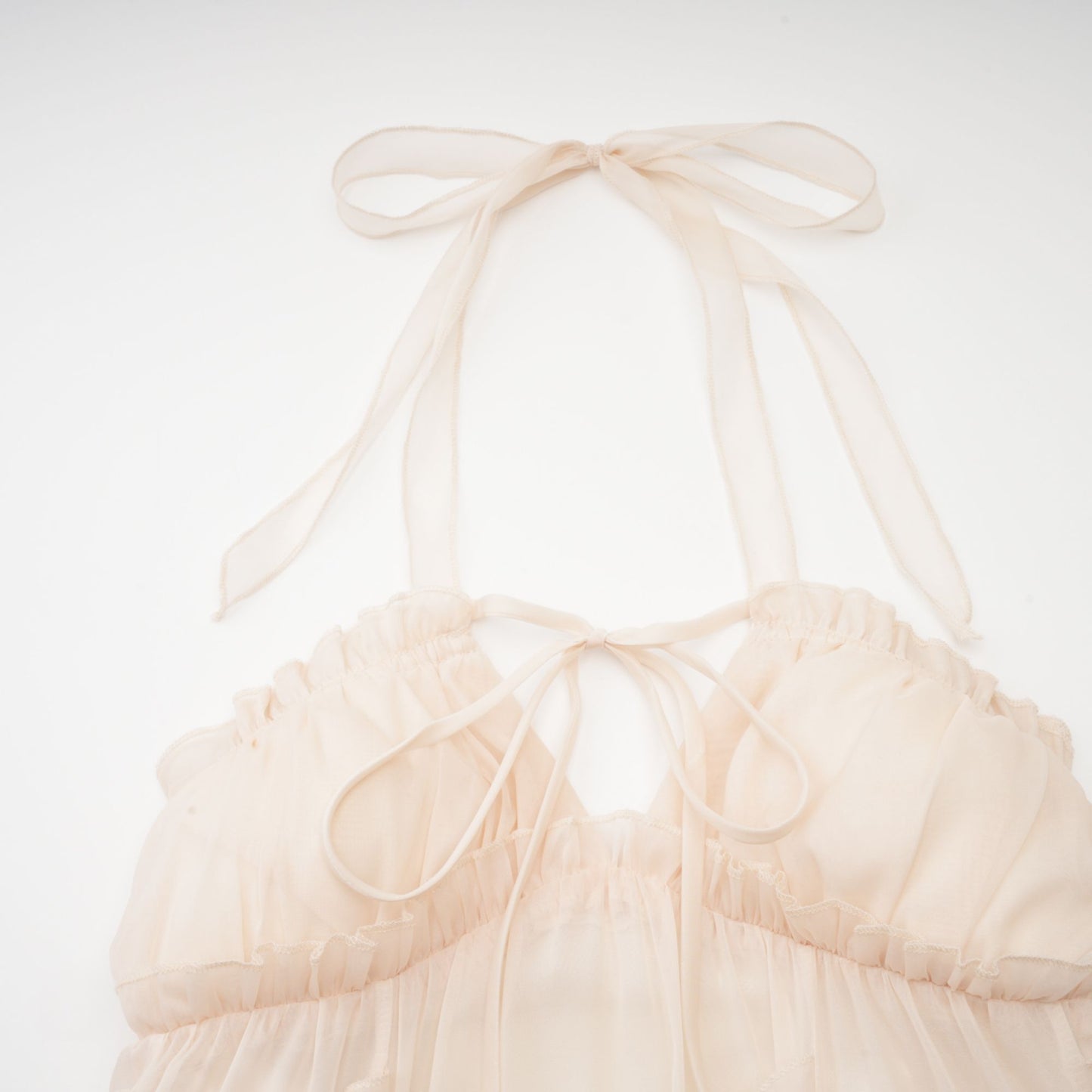 Axelle tulle pleated midi dress