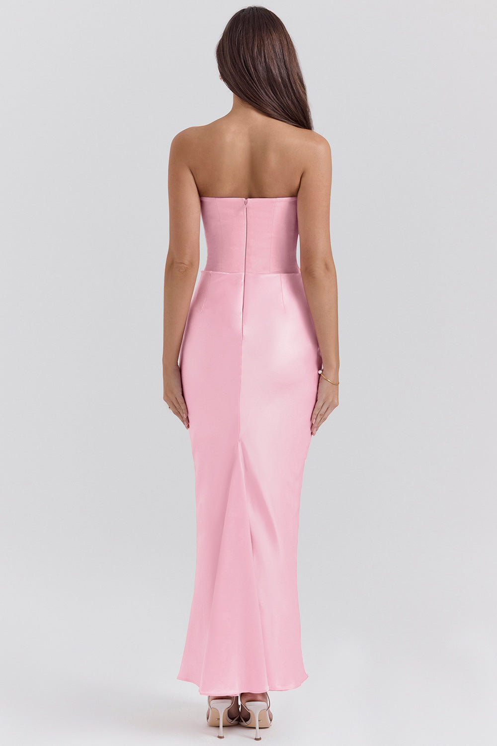 Rosalinda Robe Longue - Rose
