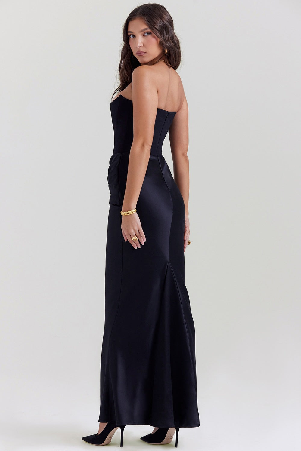 Rosalinda Robe Longue - Noir