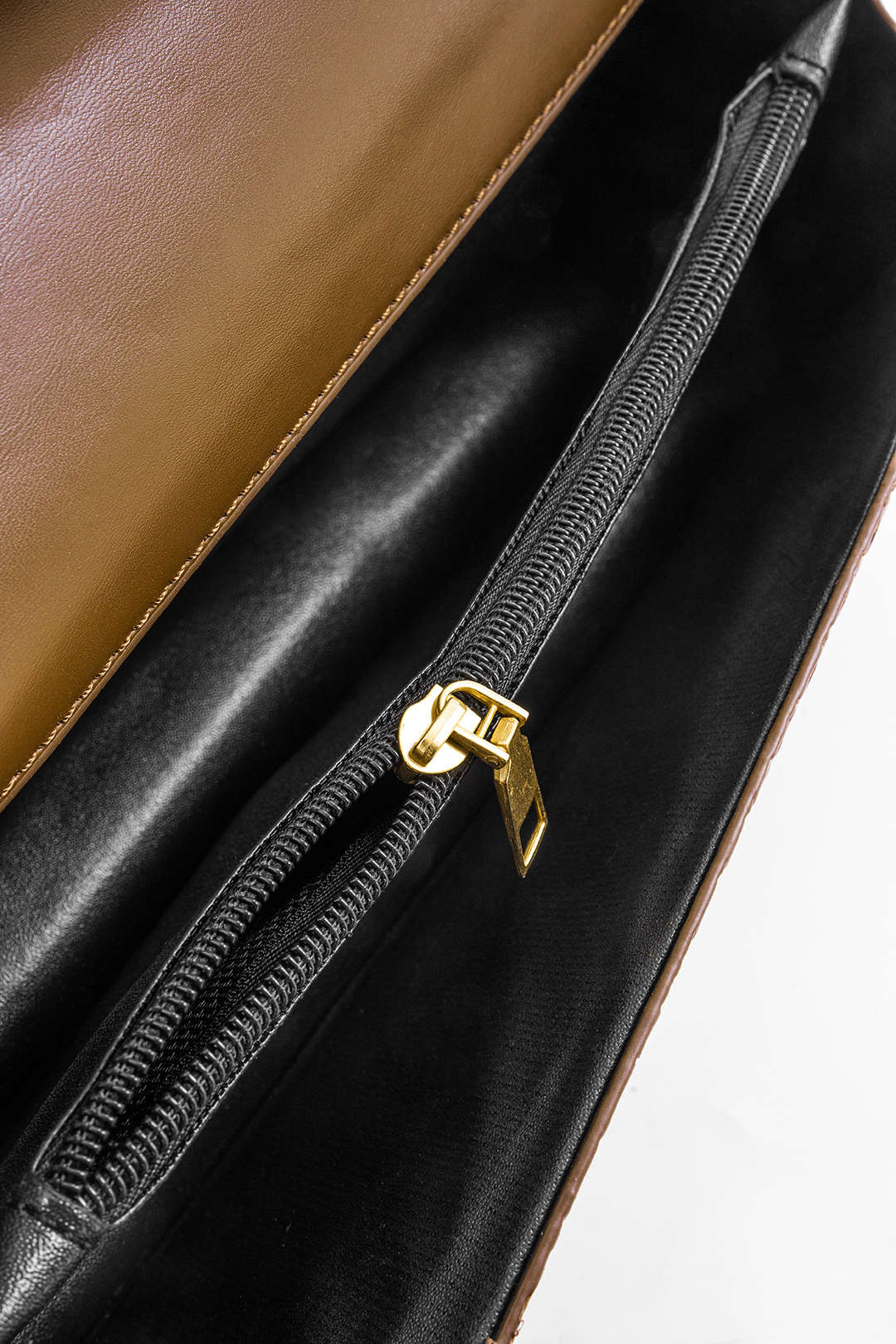 Metallic Decor Square Shoulder Bag