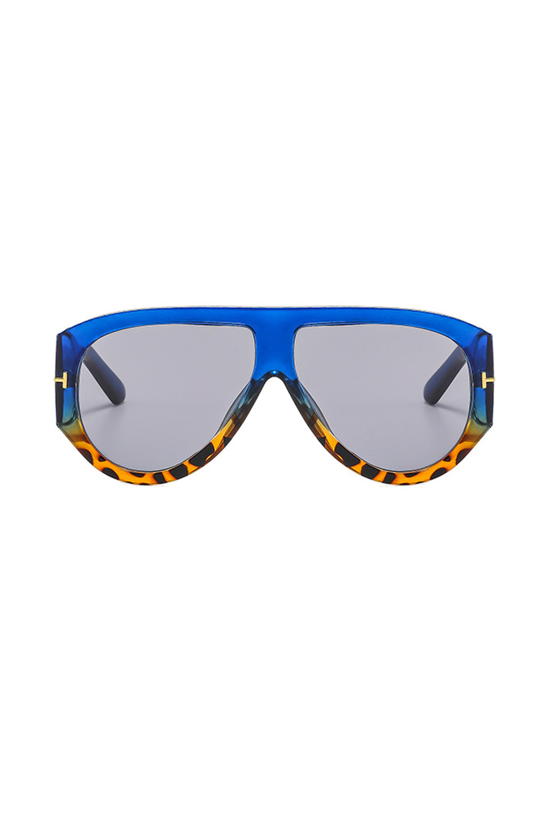 Leopard Print Frame Sunglasses