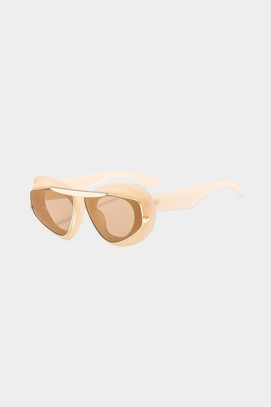 Cat-Eye Frame Sunglasses