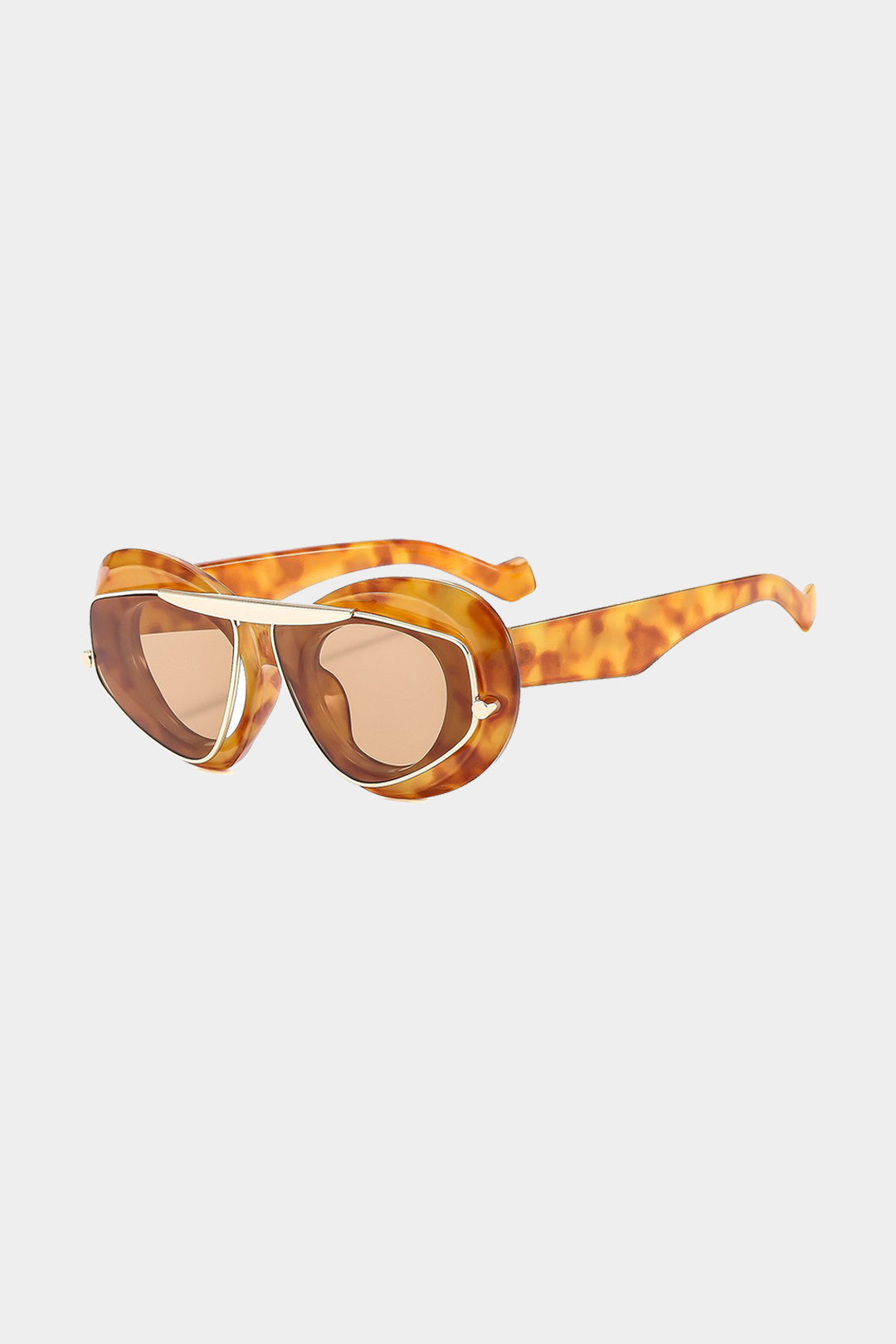 Cat-Eye Frame Sunglasses