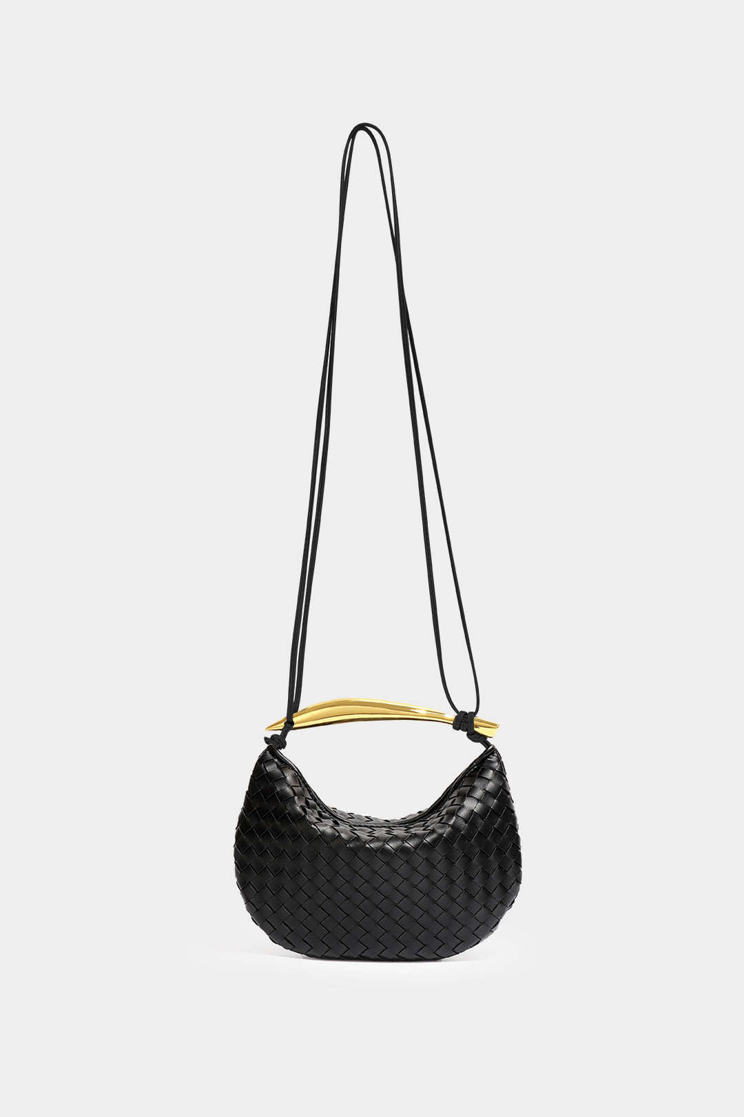 Faux Leather Cross-Body Bag