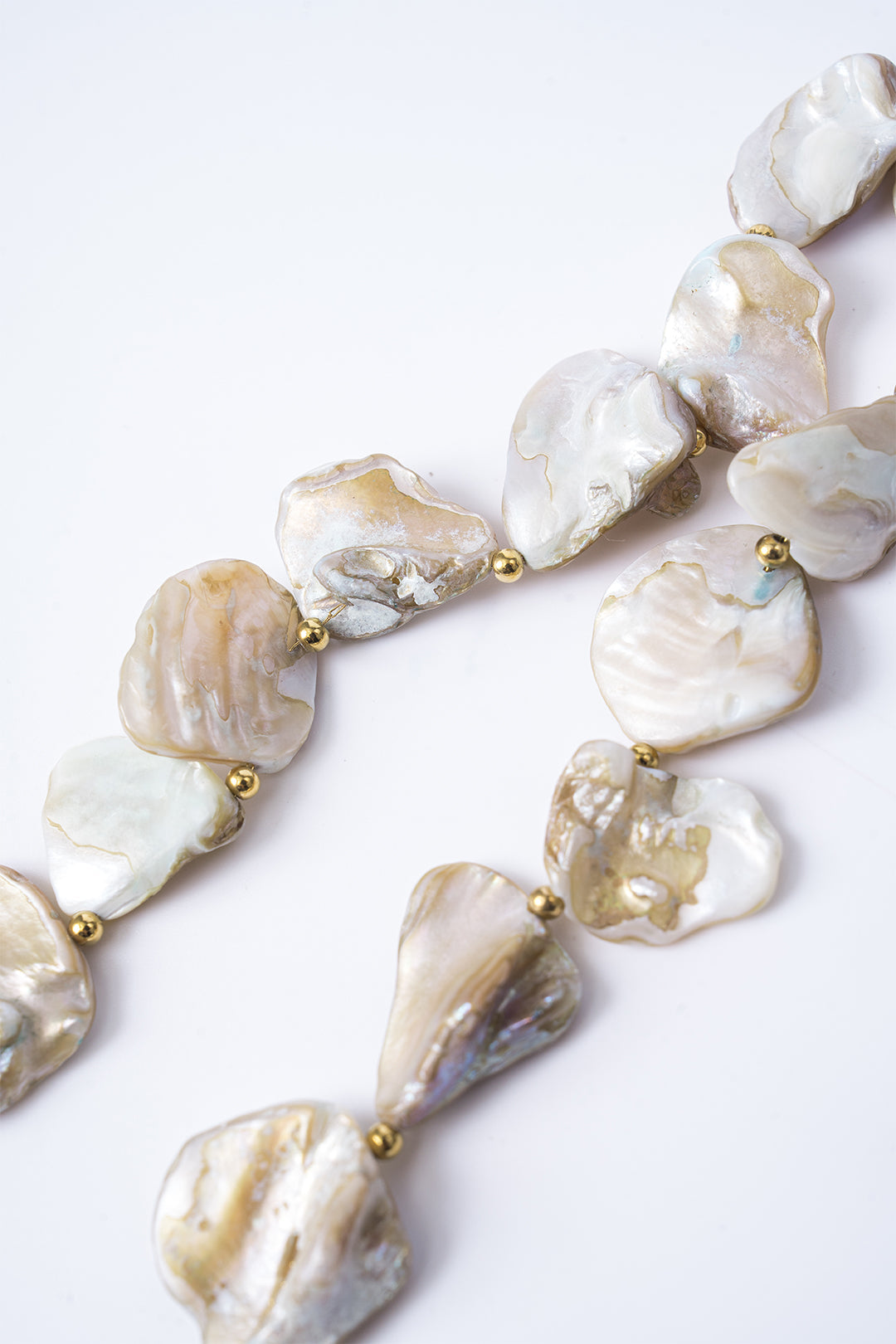 Steel Irregular Starfish Shell Conch Necklace