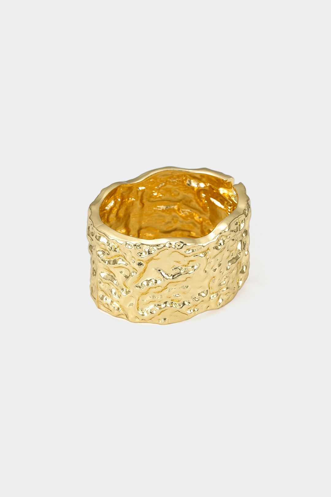 Metal irregular Wide Bracelet