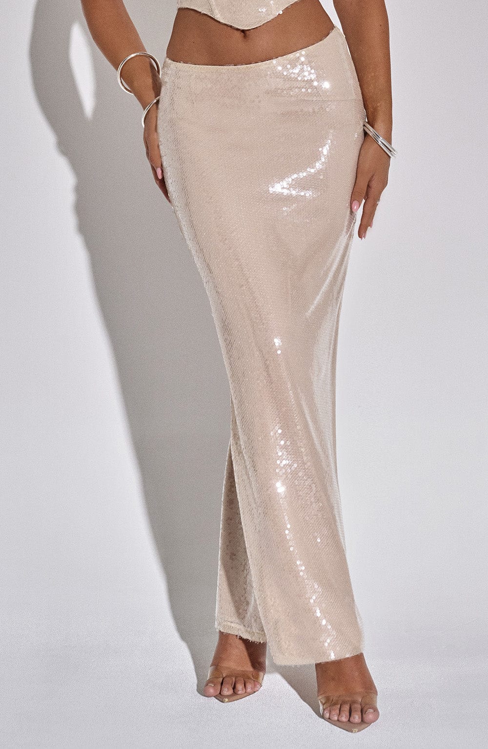 Larisa Maxi Set - Nude