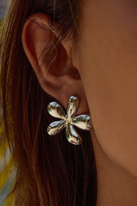 Flower Design Earrings