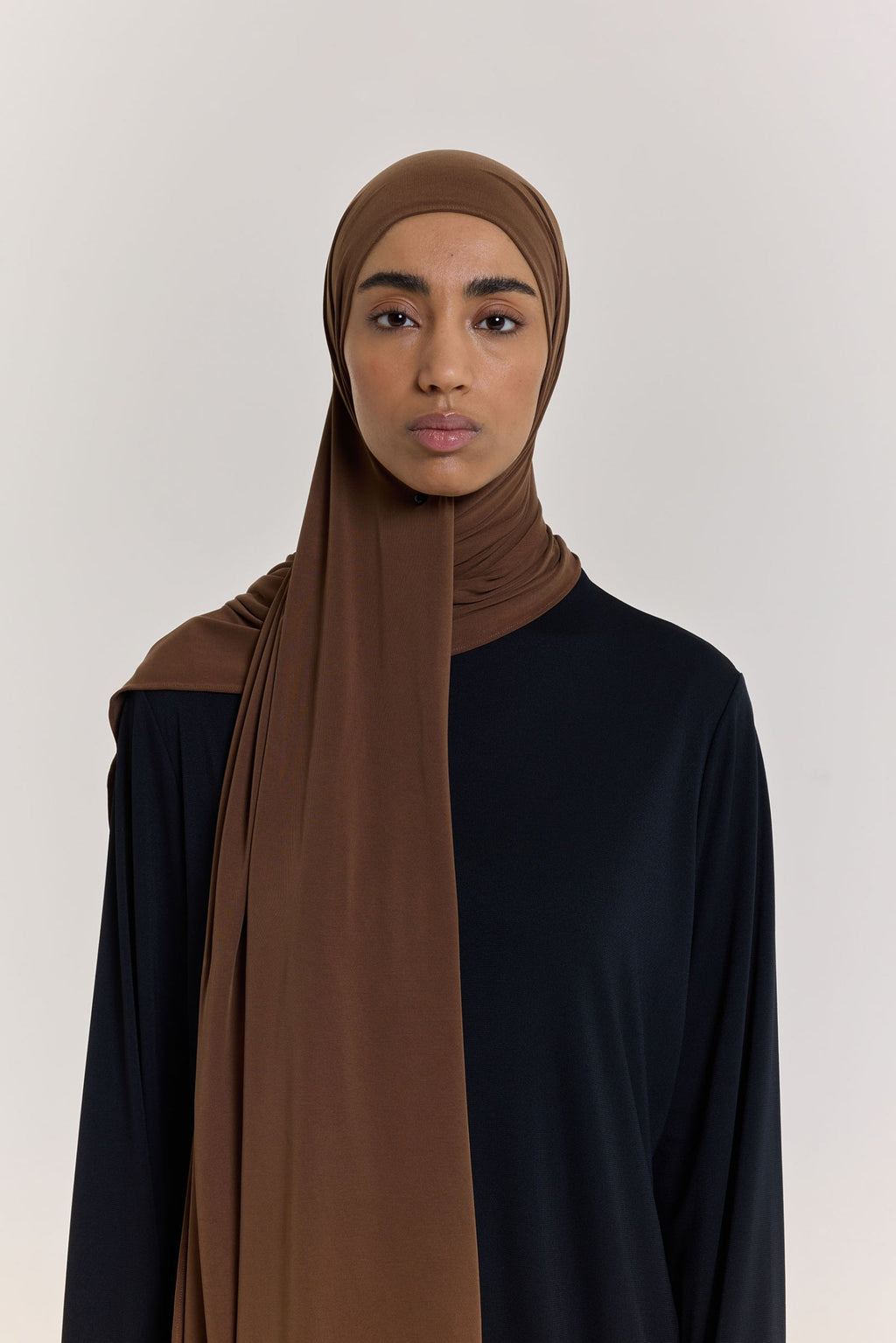 Hijab  Jersey Respirant Collection Latte