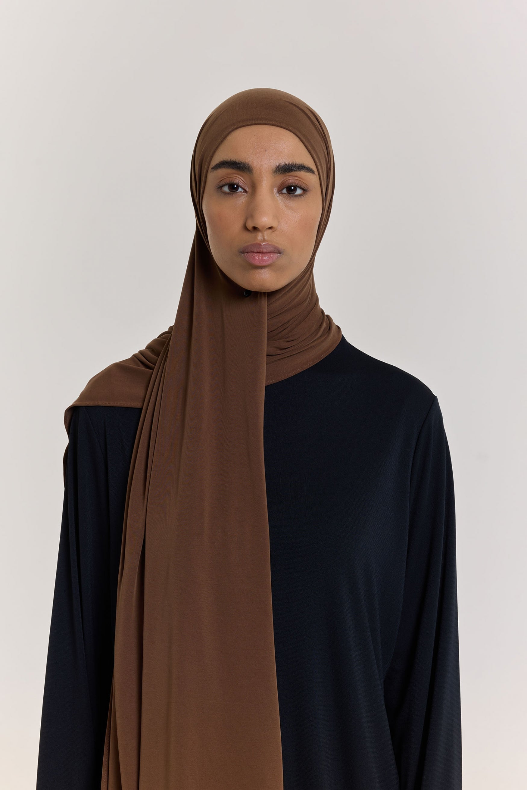 Hijab  Jersey Respirant Collection Latte