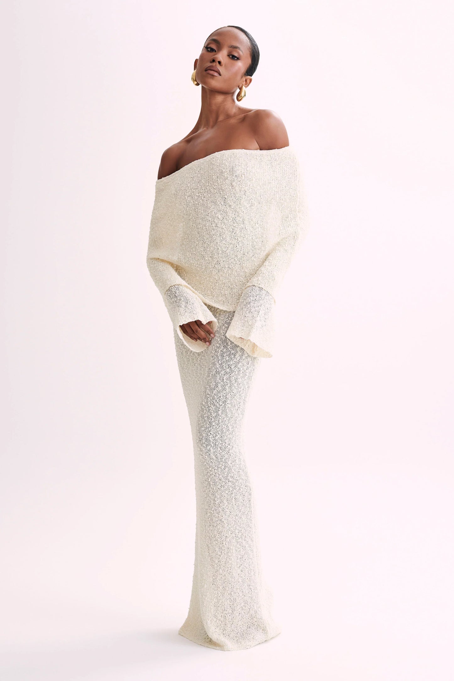 Kimi Long Dress - White