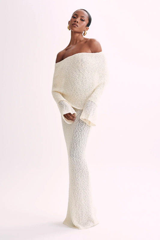 Kimi Long Dress - White