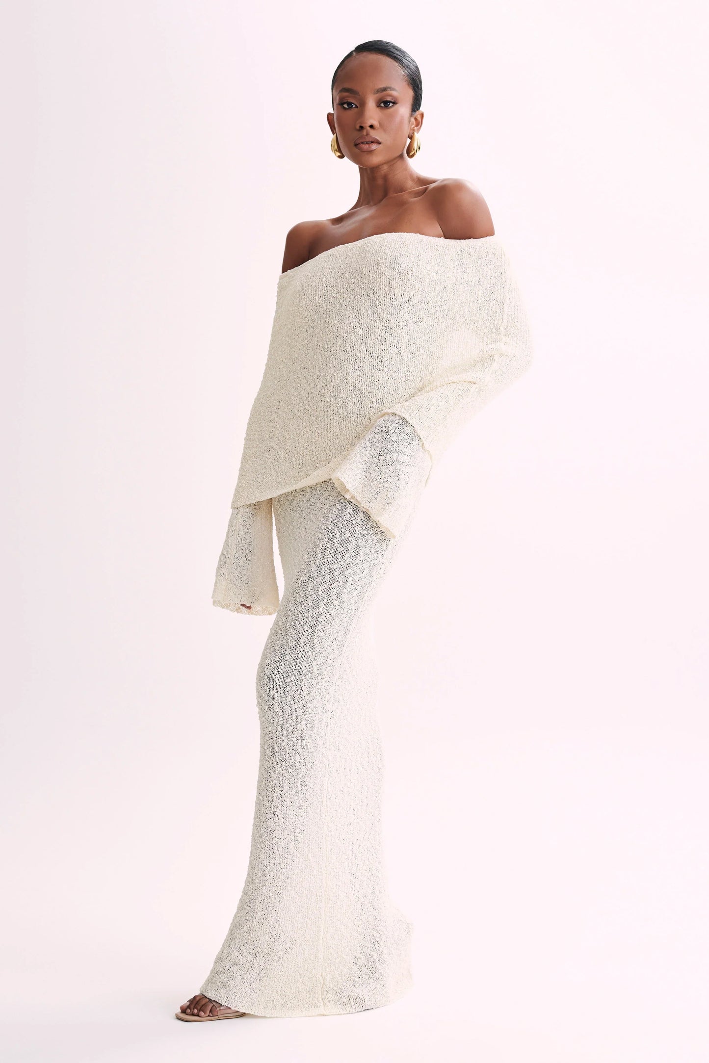 Kimi Long Dress - White