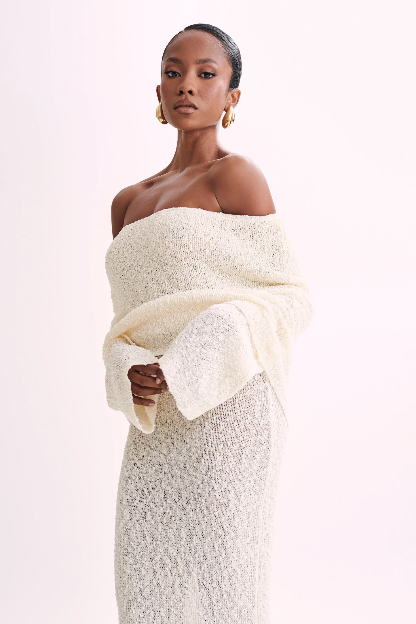 Kimi Long Dress - White