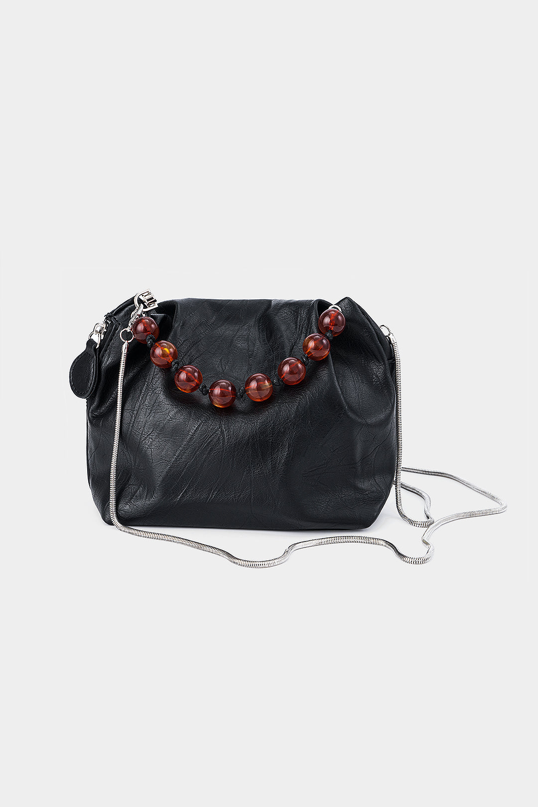 Handheld Crossbody Beaded Tote Bag