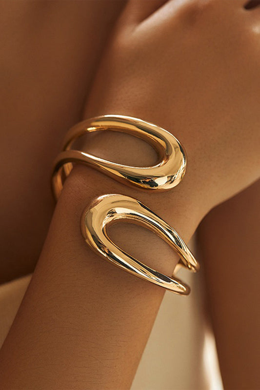Metallic Irregular Bracelet