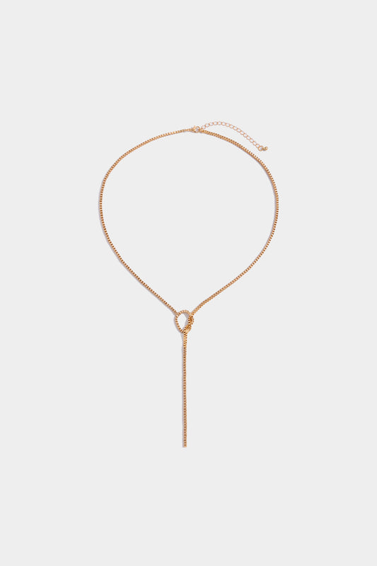 Metal Knot Necklace