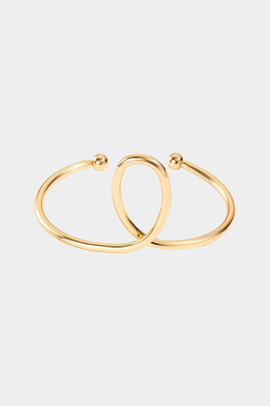 Metallic Open Bracelet
