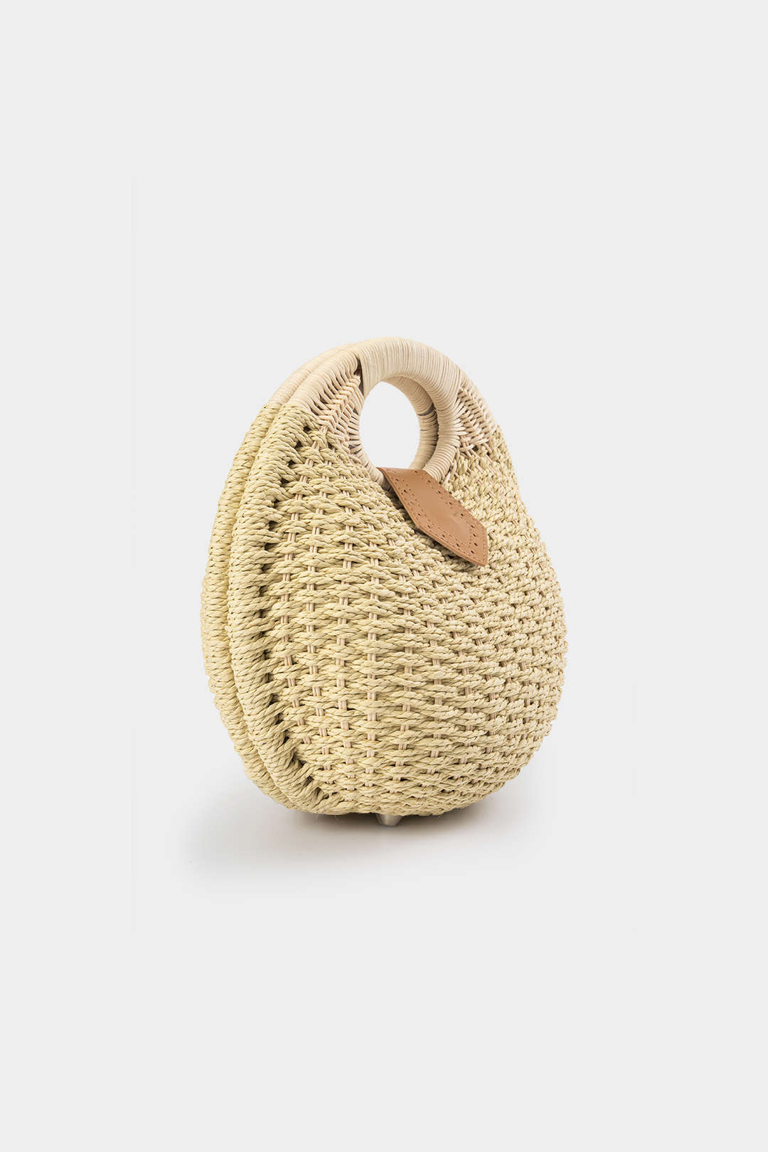 Woven Shell Tote Bag