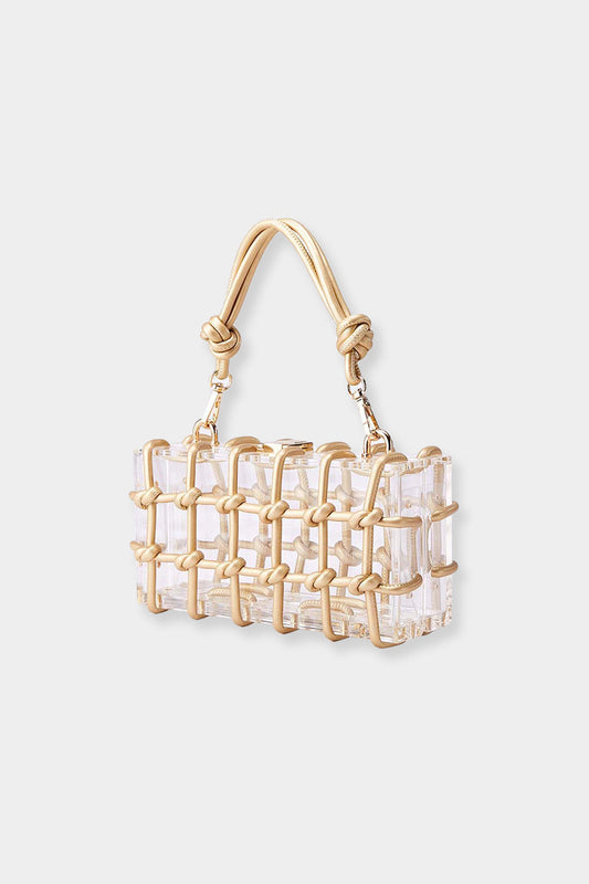 Handmade Shiny Acrylic Tote Bag
