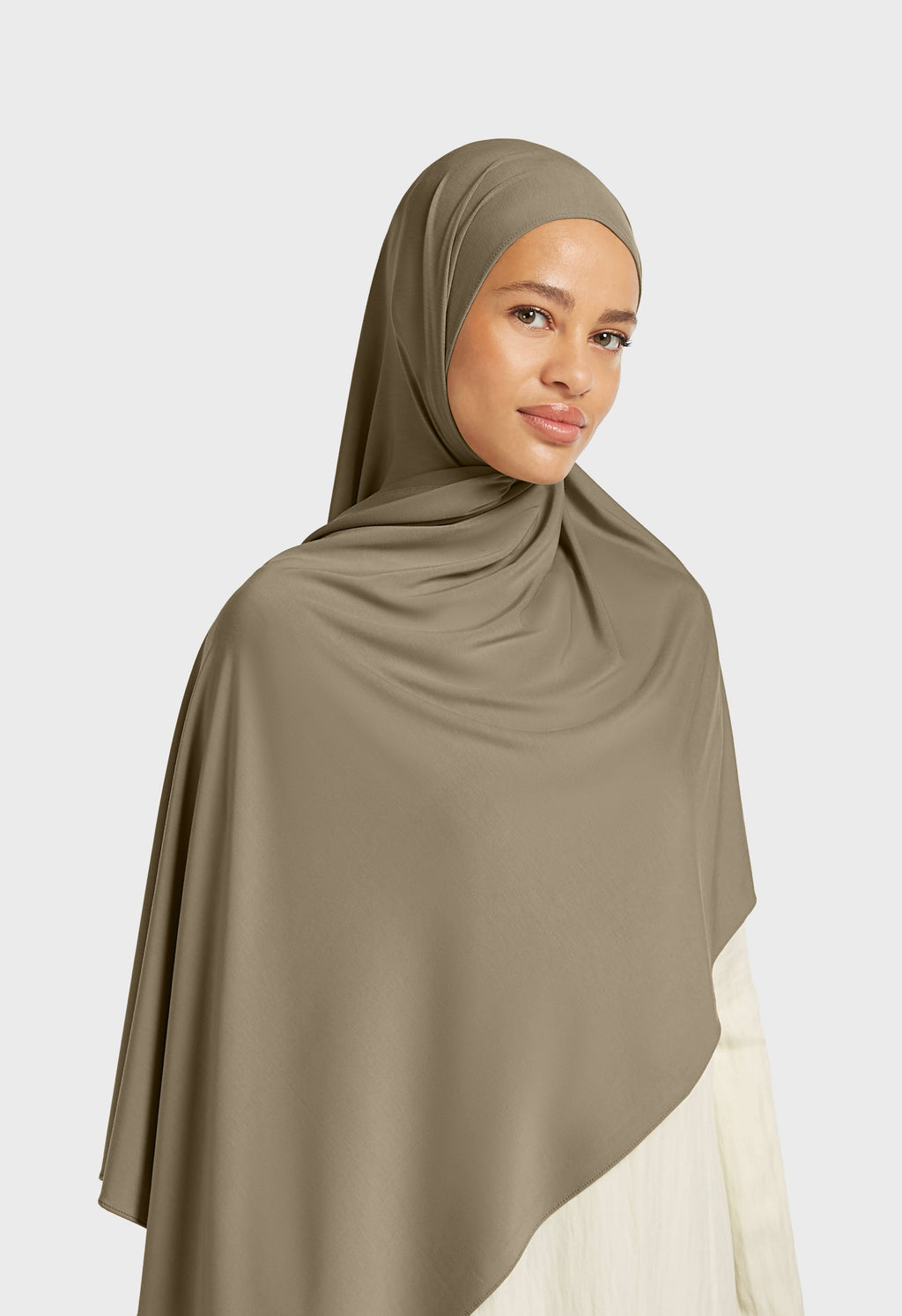 Bamboo Jersey Scarf | Roasted Cashew
