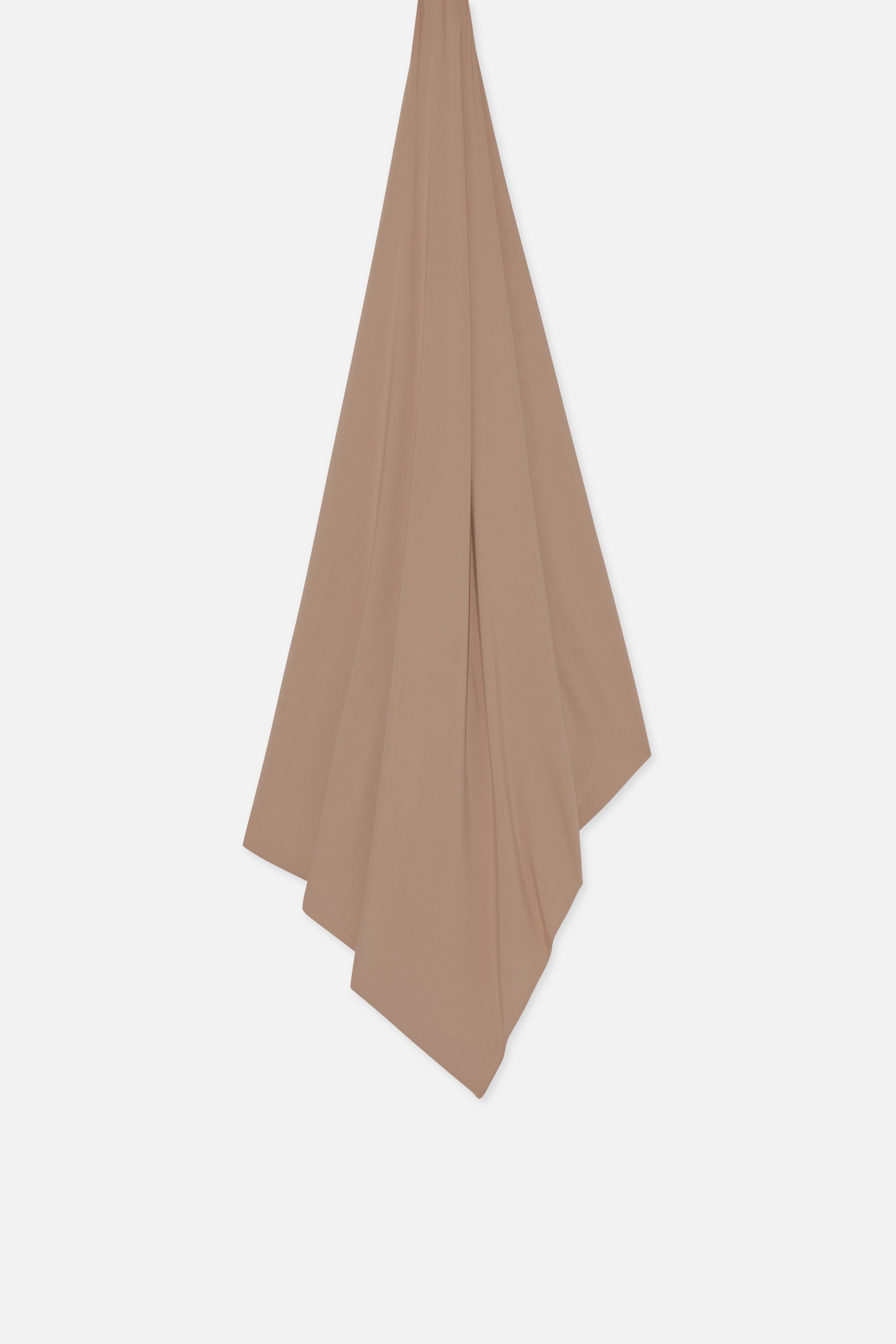 Hijab Jersey de Bambou Respirant Collection Noisette