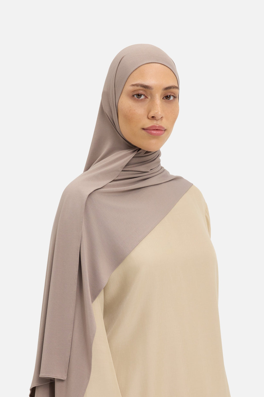 Bamboo Jersey Scarf | Milky Cacao