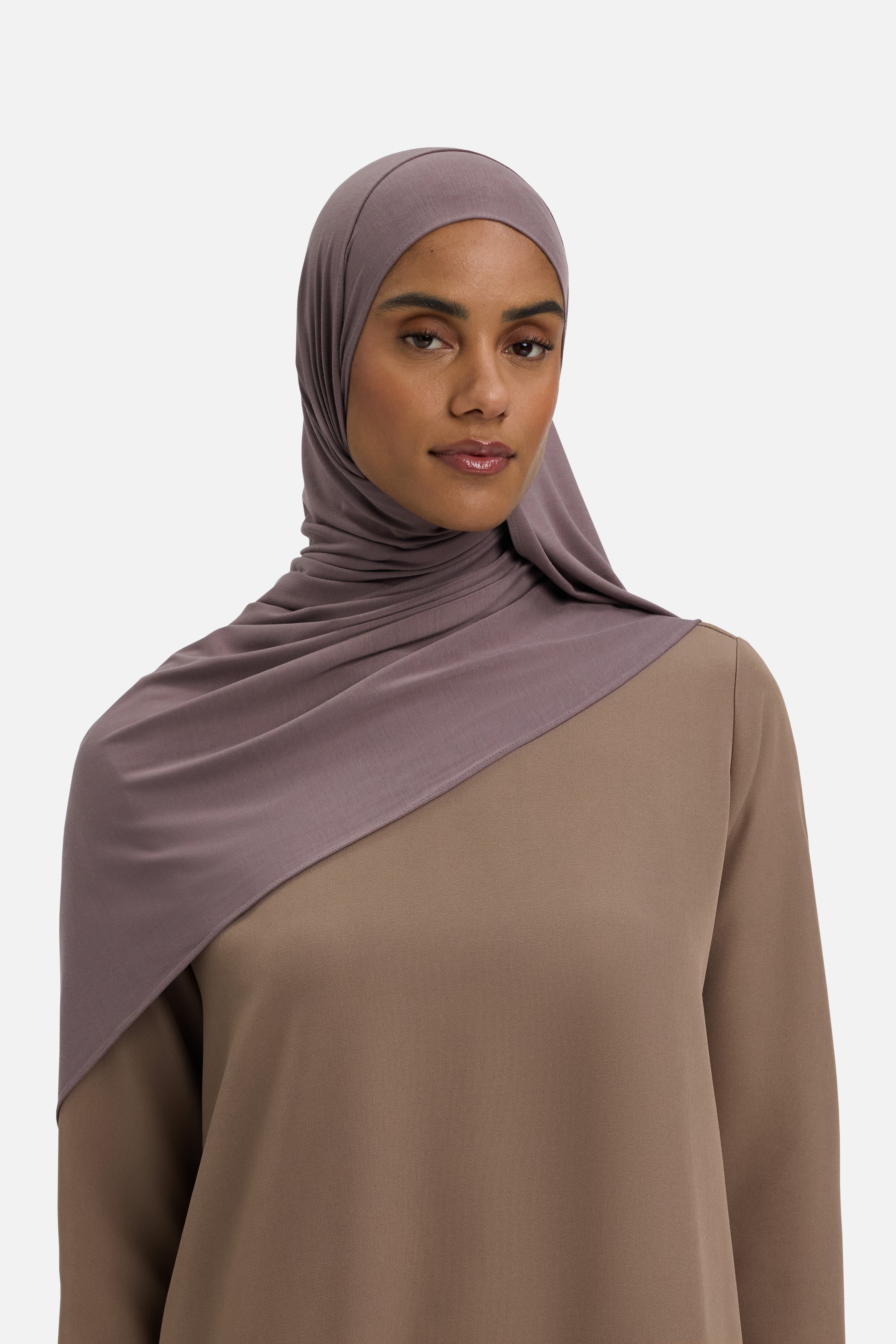 Bamboo Jersey Scarf | Red Grape
