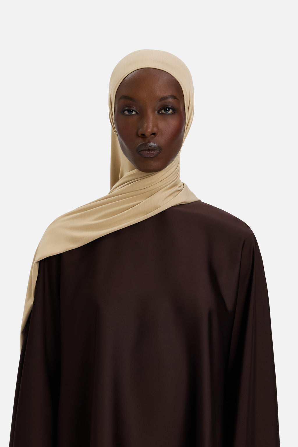 Bamboo Jersey Scarf | Soft Toffee