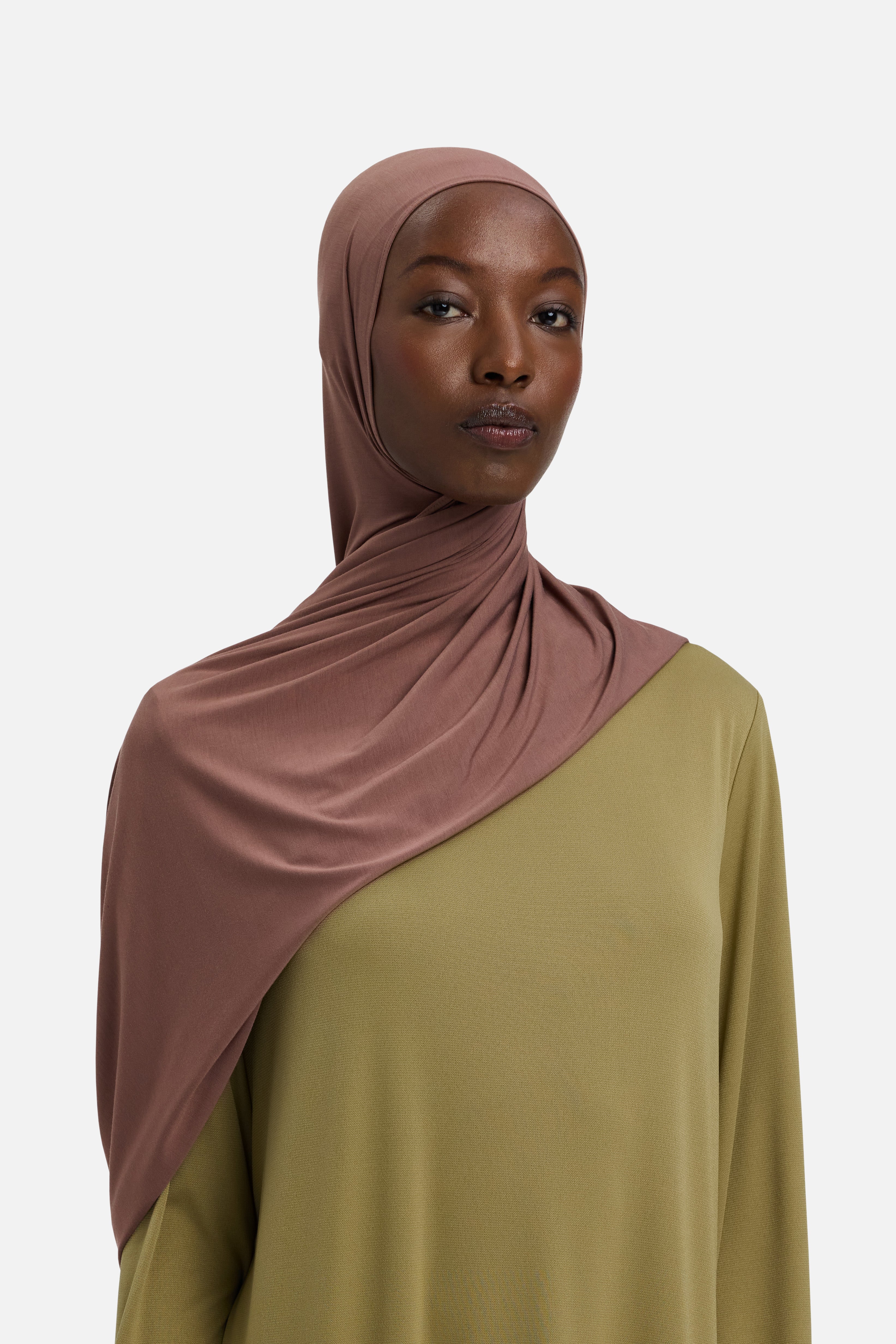 Bamboo Jersey Scarf | Terracotta