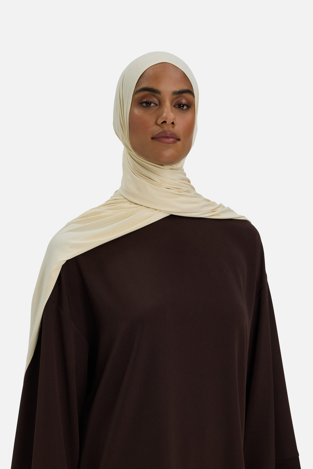 Bamboo Jersey Scarf | Vanilla Dust