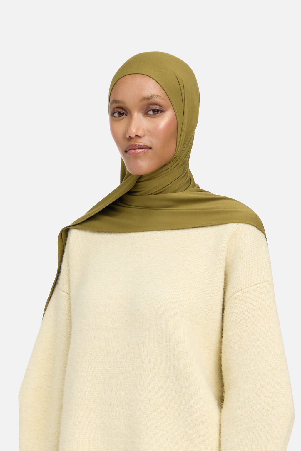 Hijab Jersey de Bambou Respirant  Collection Citronnelle