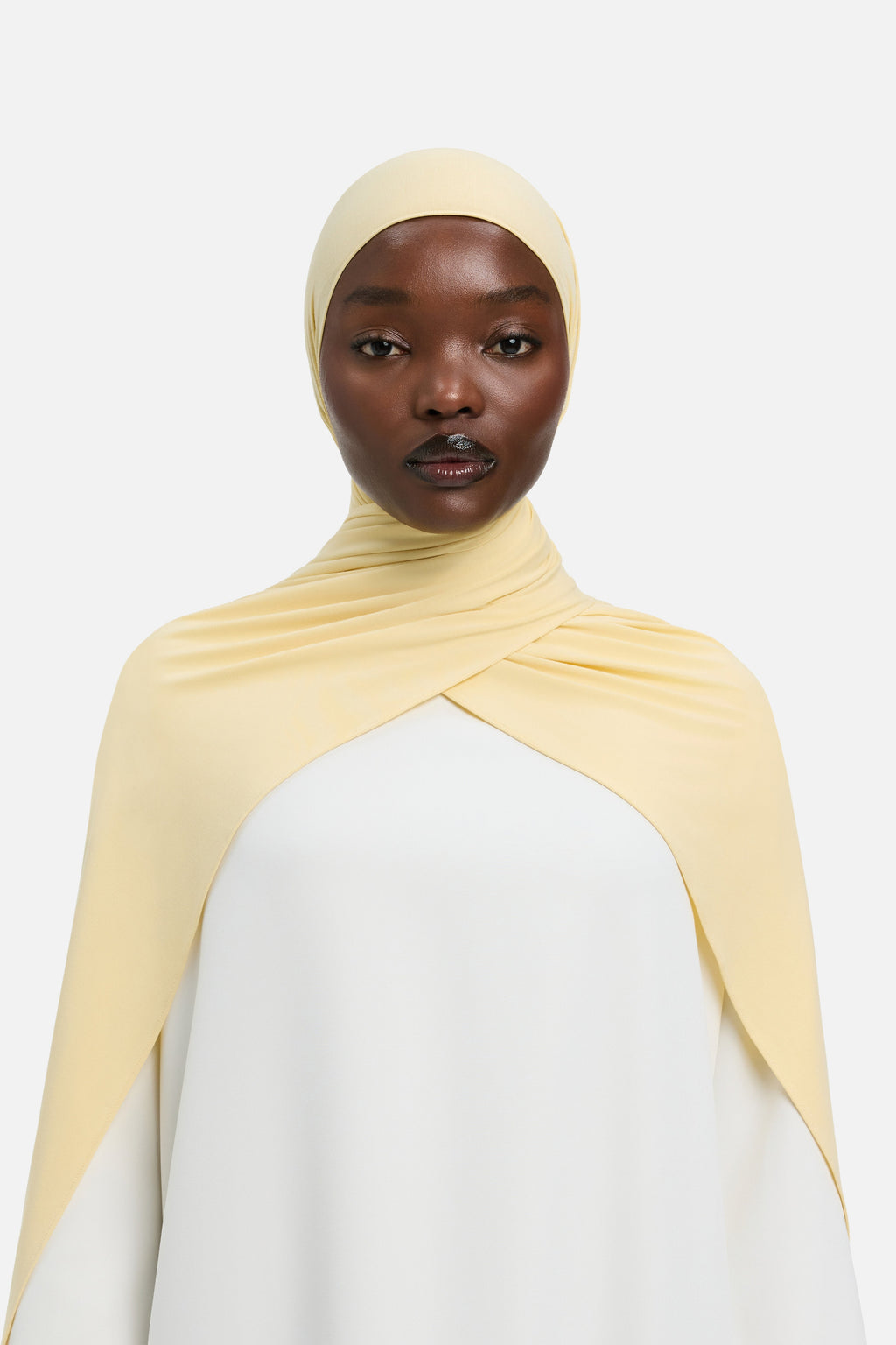 Hijab Jersey de Bambou Respirant  Collection Citronnelle