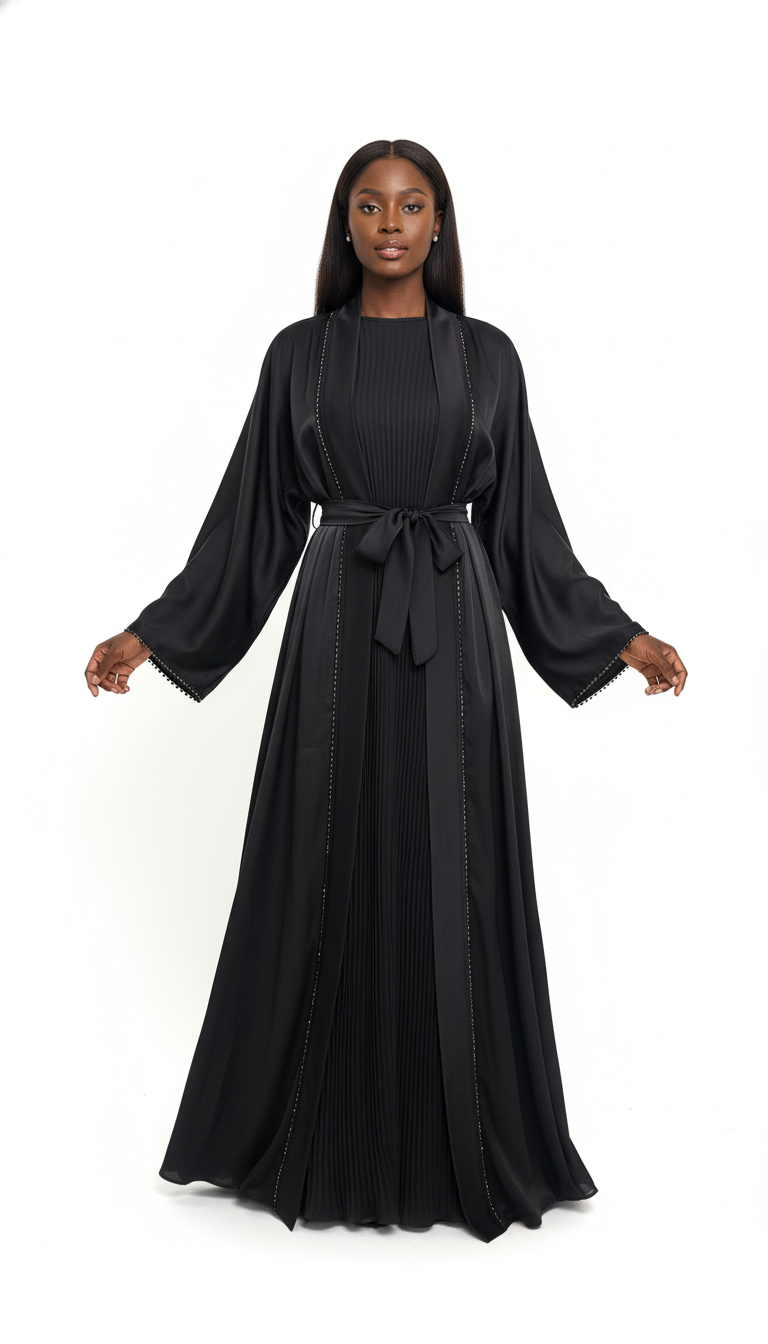 Zahra Abaya with Double Veil