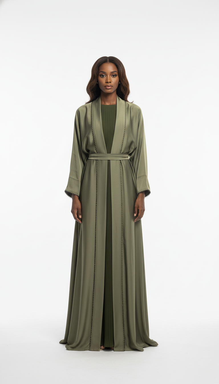 Zahra Abaya with Double Veil