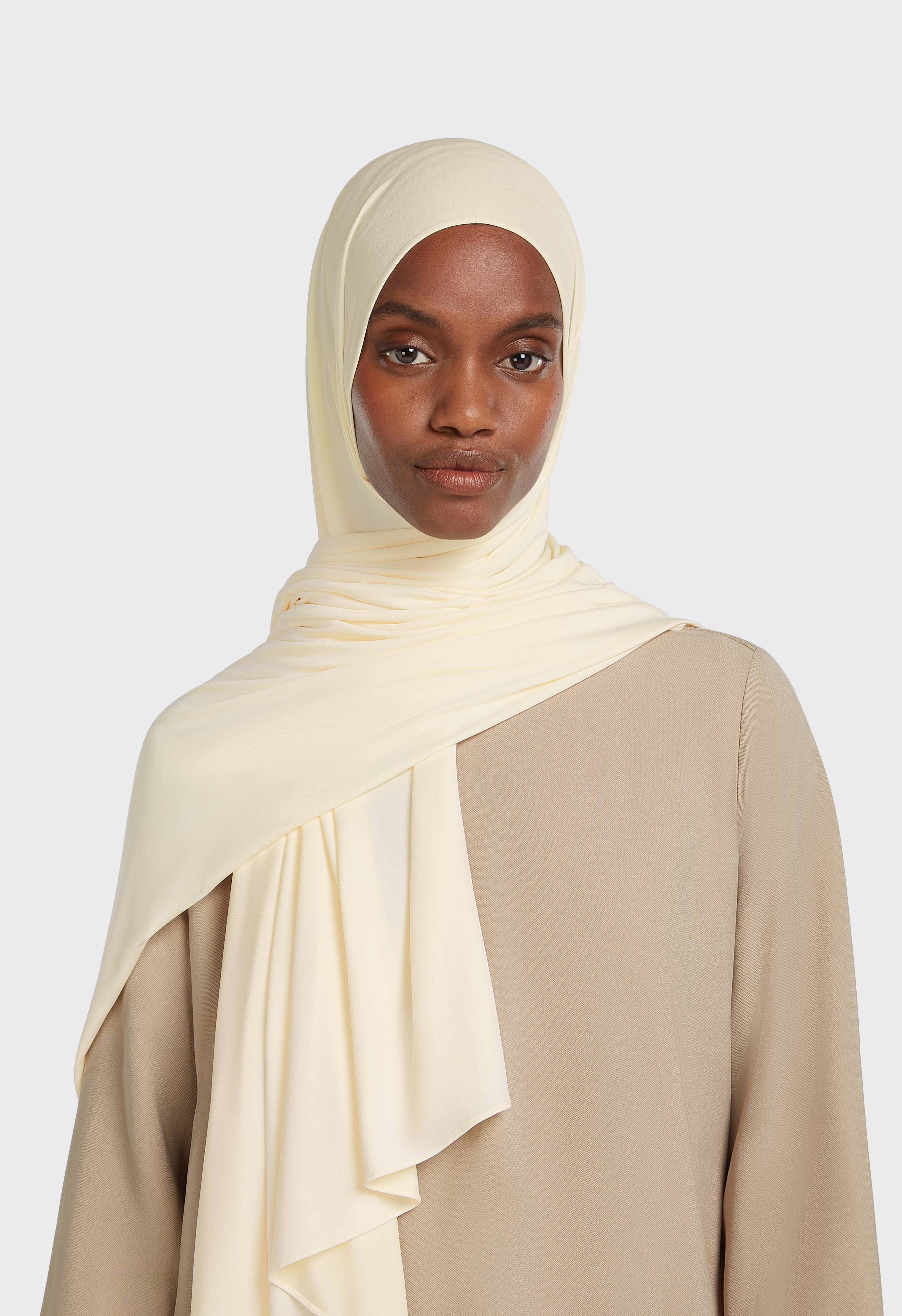 Hijab  Jersey Respirant Collection Latte