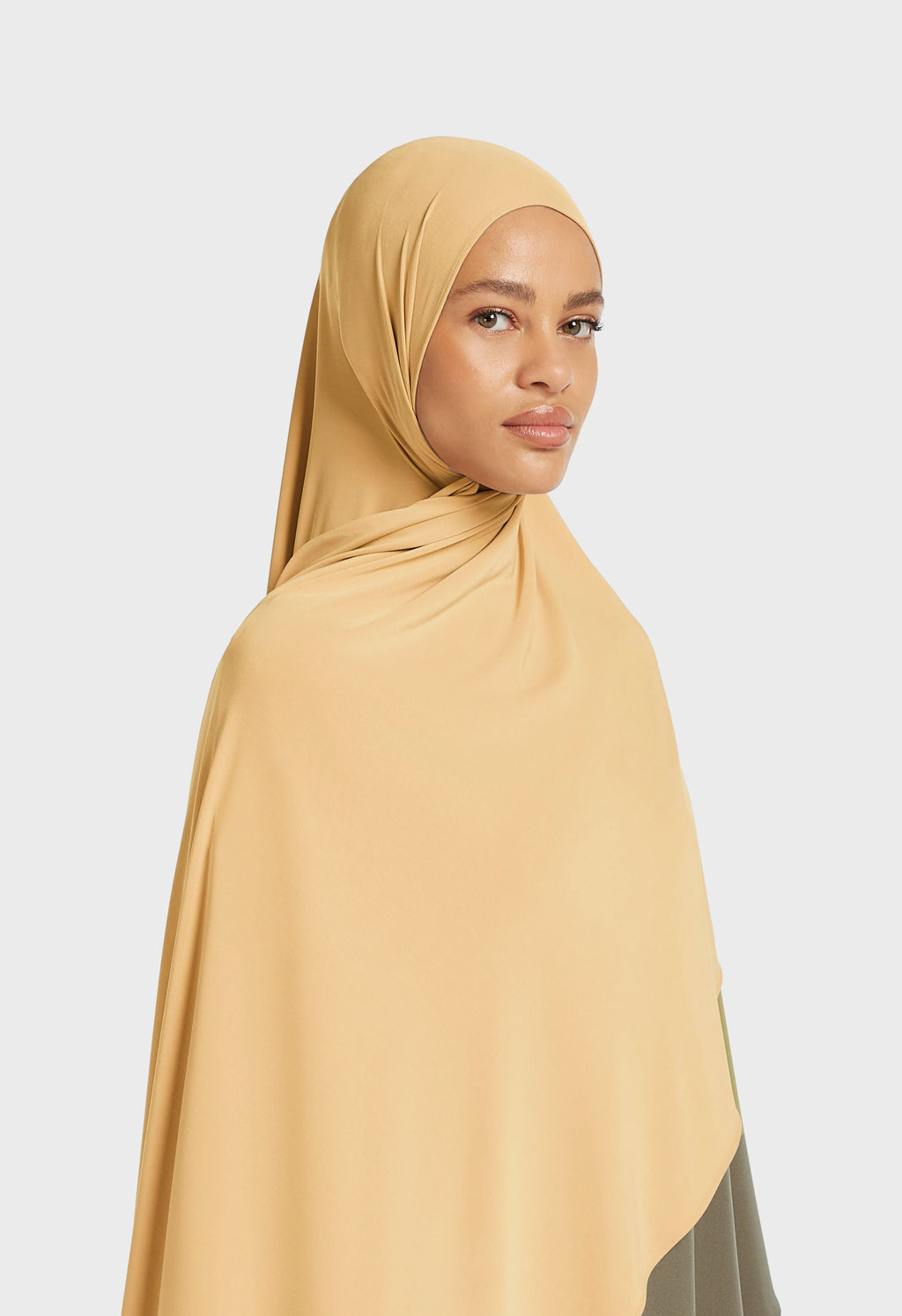 Breathable Jersey Scarf | Straw