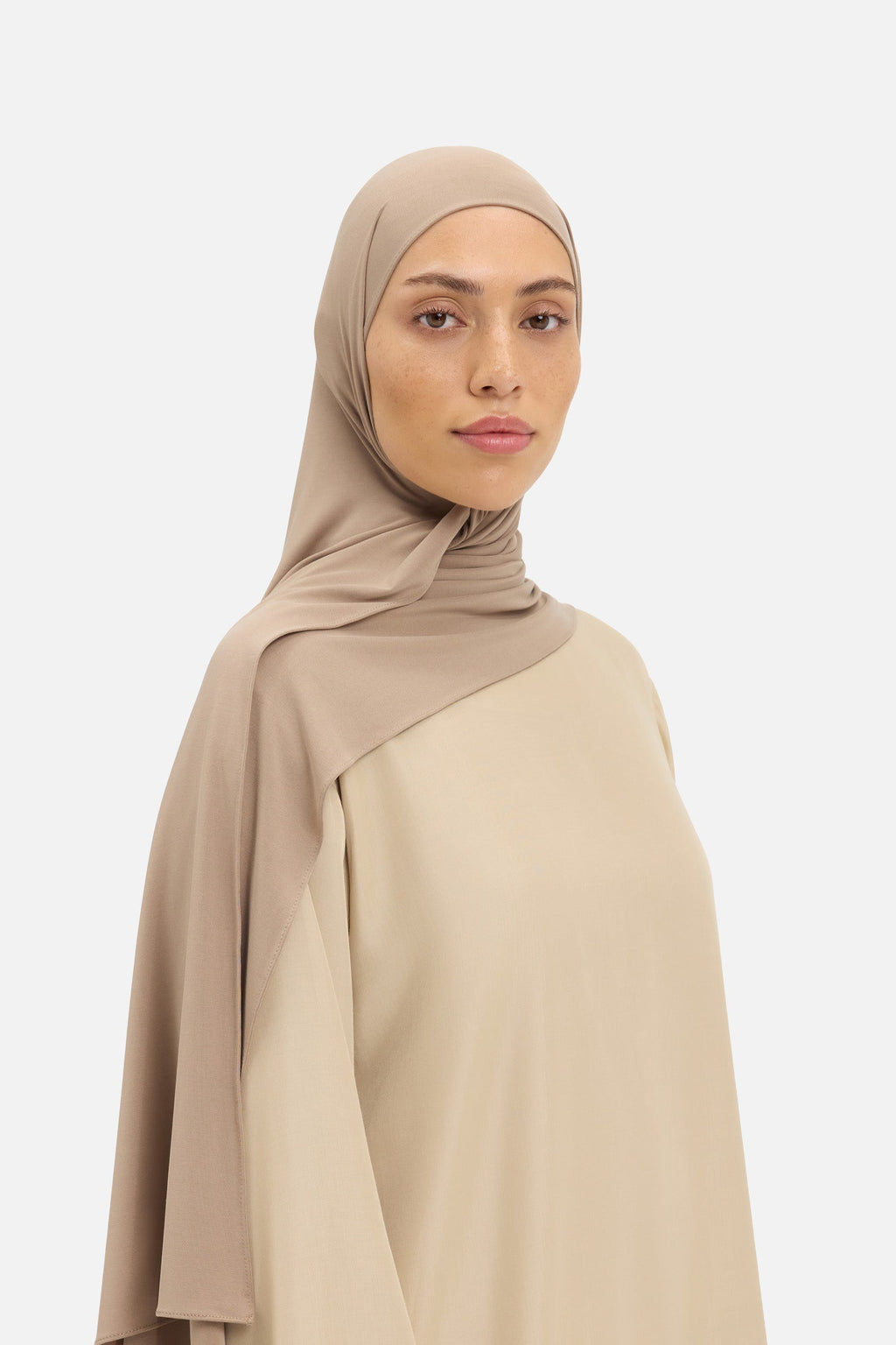 Breathable Jersey Scarf | Khaki