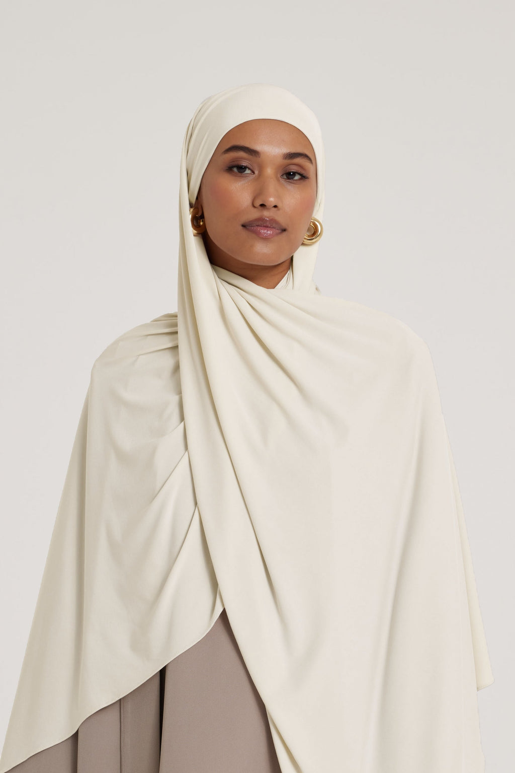 Hijab Jersey Respirant Collection Chai Latte