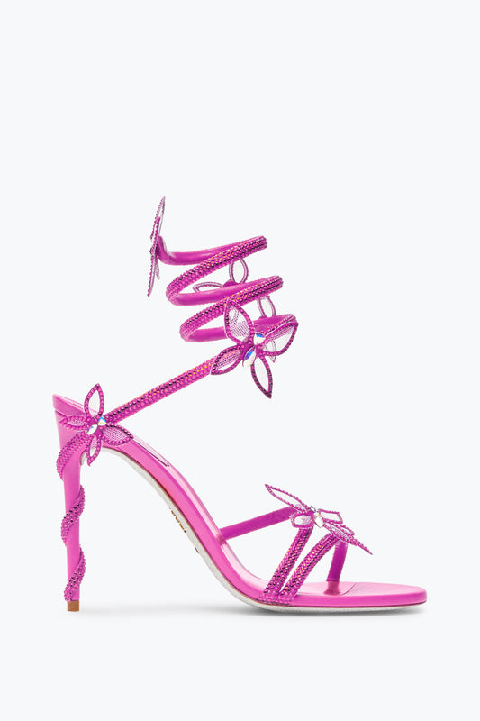Butterfly Heel Pink Fushia